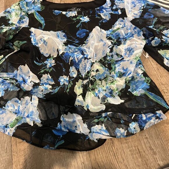 Alex Evenings xl sequin top - Picture 6 of 9